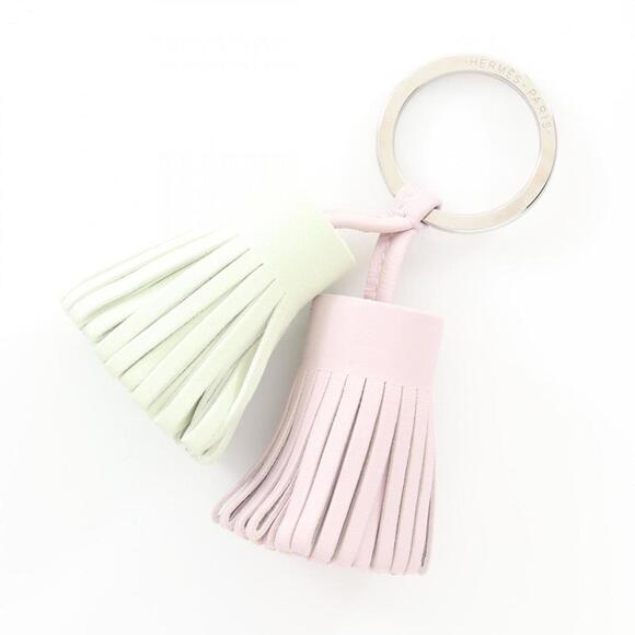 HERMES Pink Keyring - Picture 2 of 5